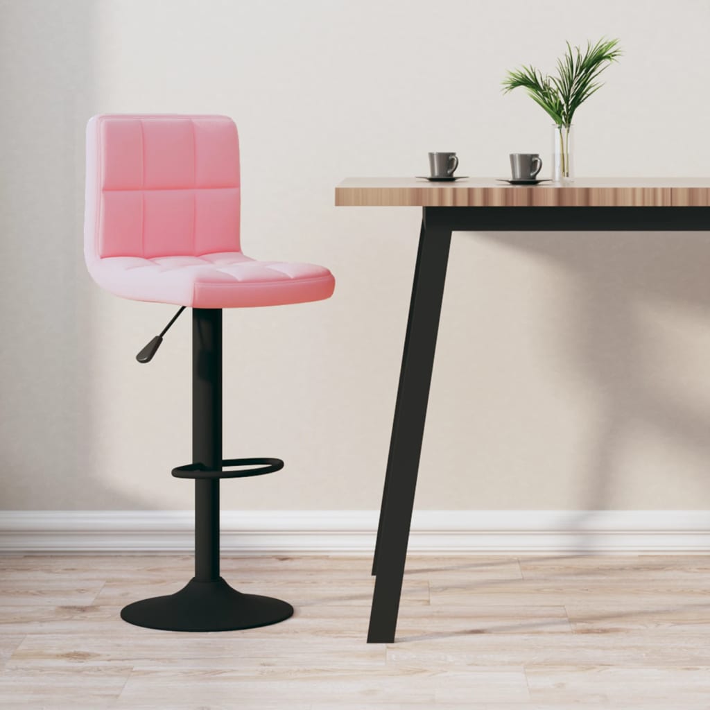Tabouret de bar Rose Velours - XIOS