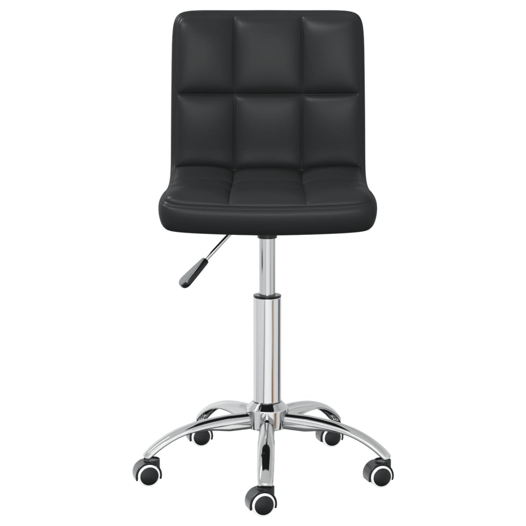 Chaise de bureau pivotante Noir Similicuir - XIOS