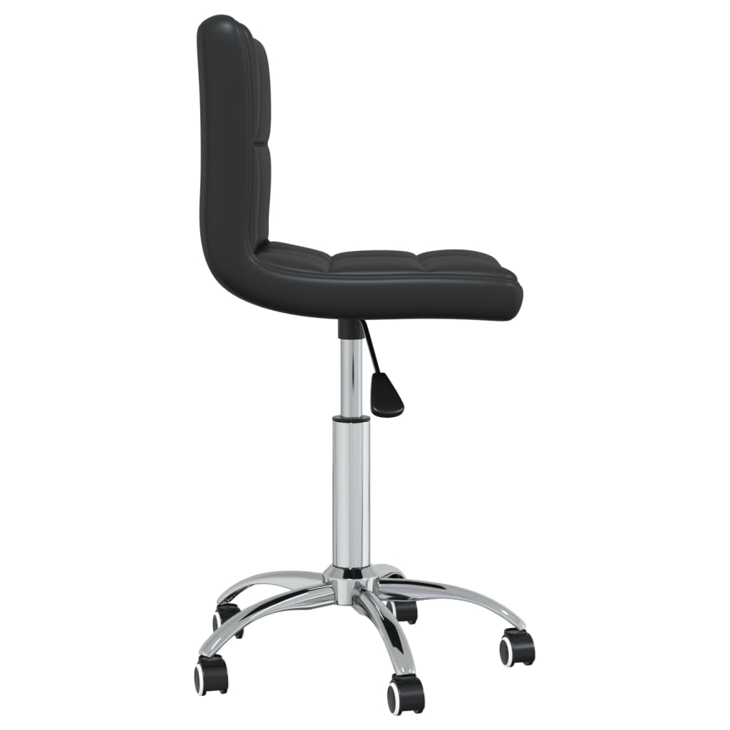 Chaise de bureau pivotante Noir Similicuir - XIOS