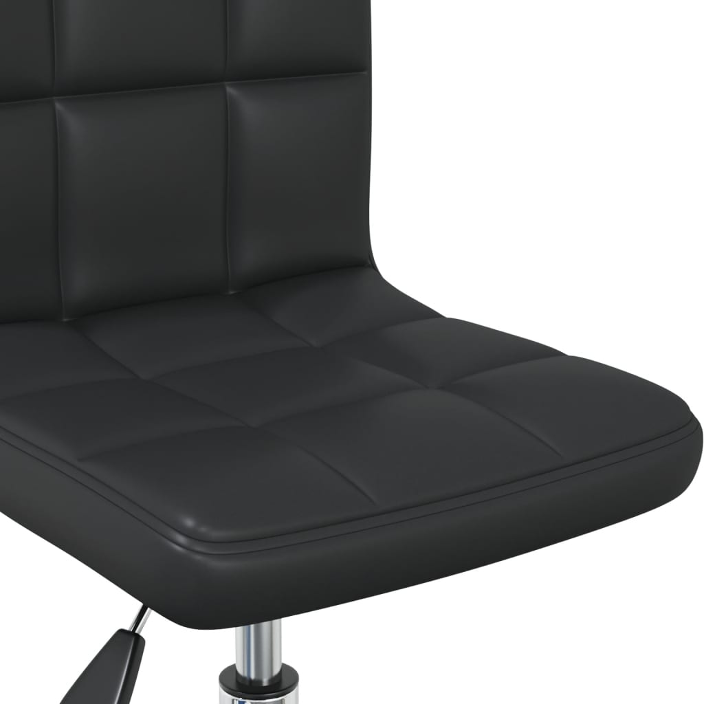 Chaise de bureau pivotante Noir Similicuir - XIOS