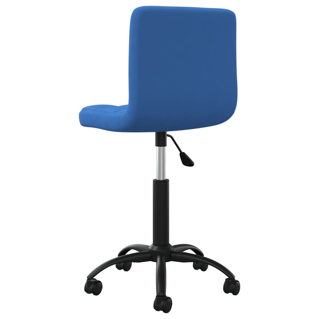Chaise pivotante de bureau Bleu Velours - XIOS