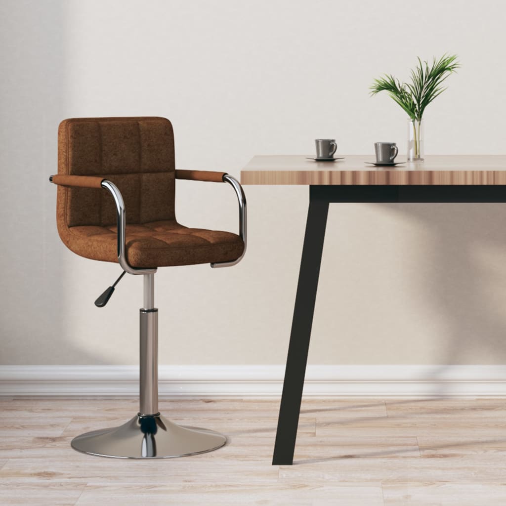 Tabouret de bar Marron Tissu - XIOS