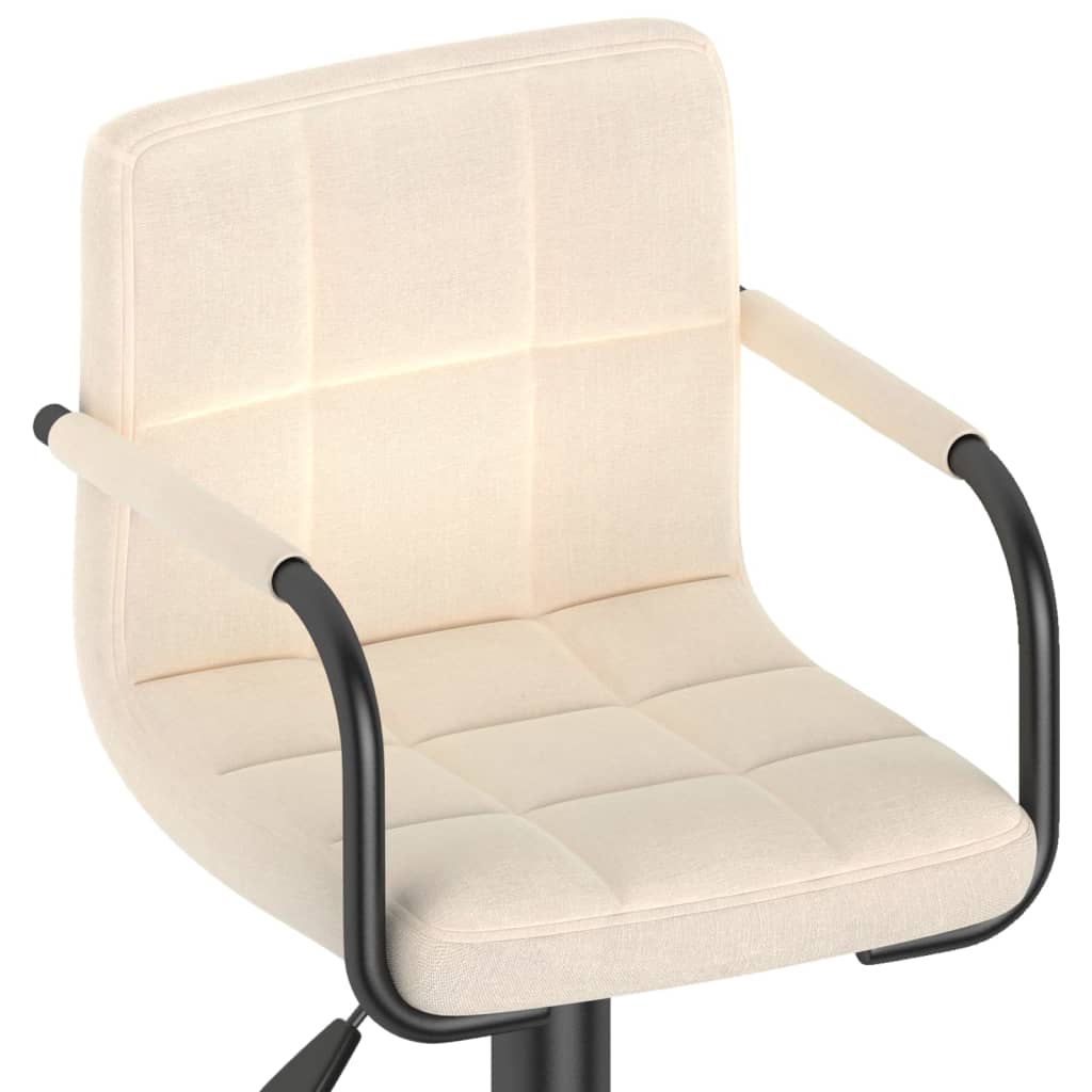 Tabouret de bar Crème Tissu - XIOS