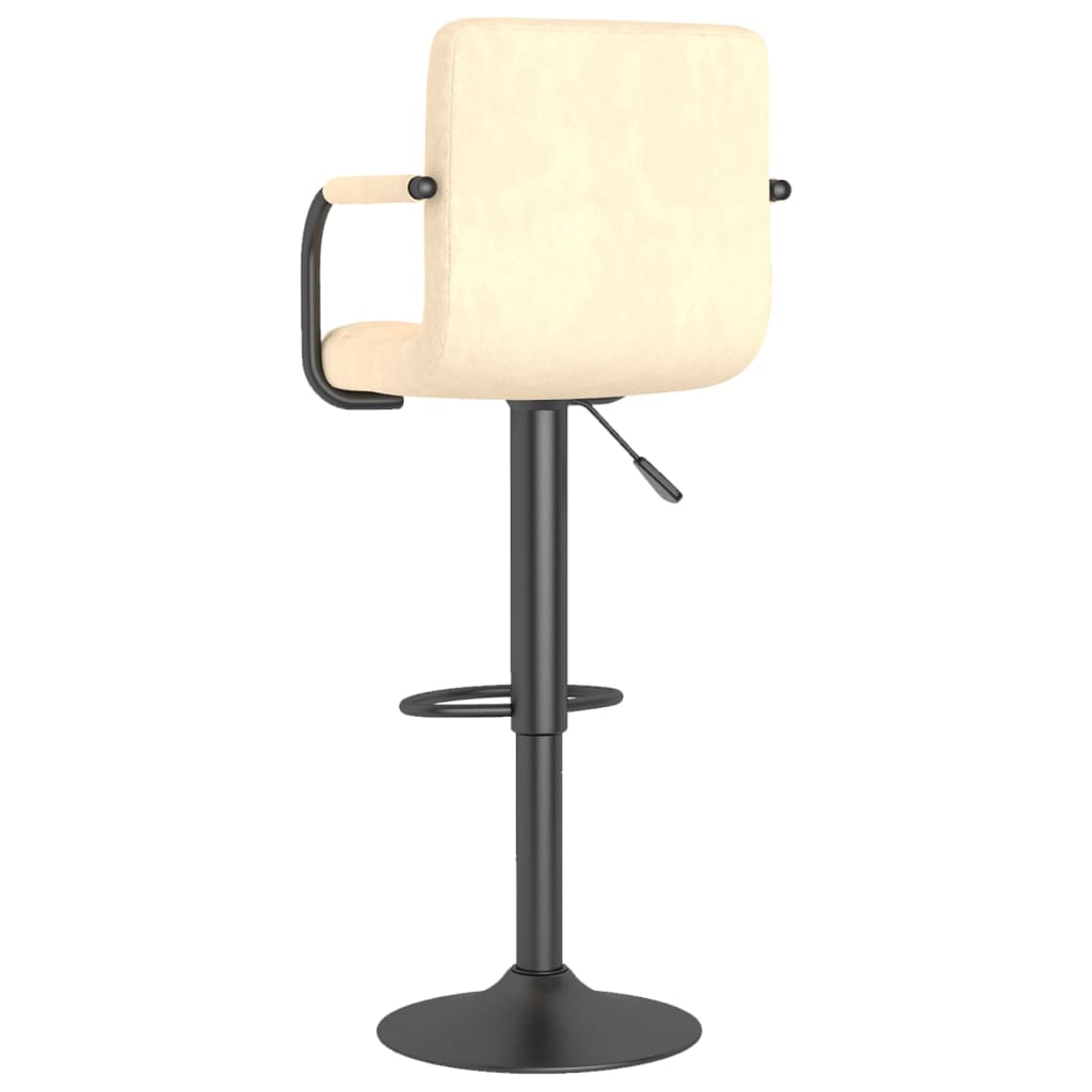 Tabouret de bar Crème Velours - XIOS