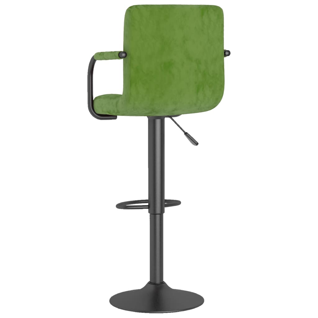 Tabouret de bar Vert clair Velours - XIOS