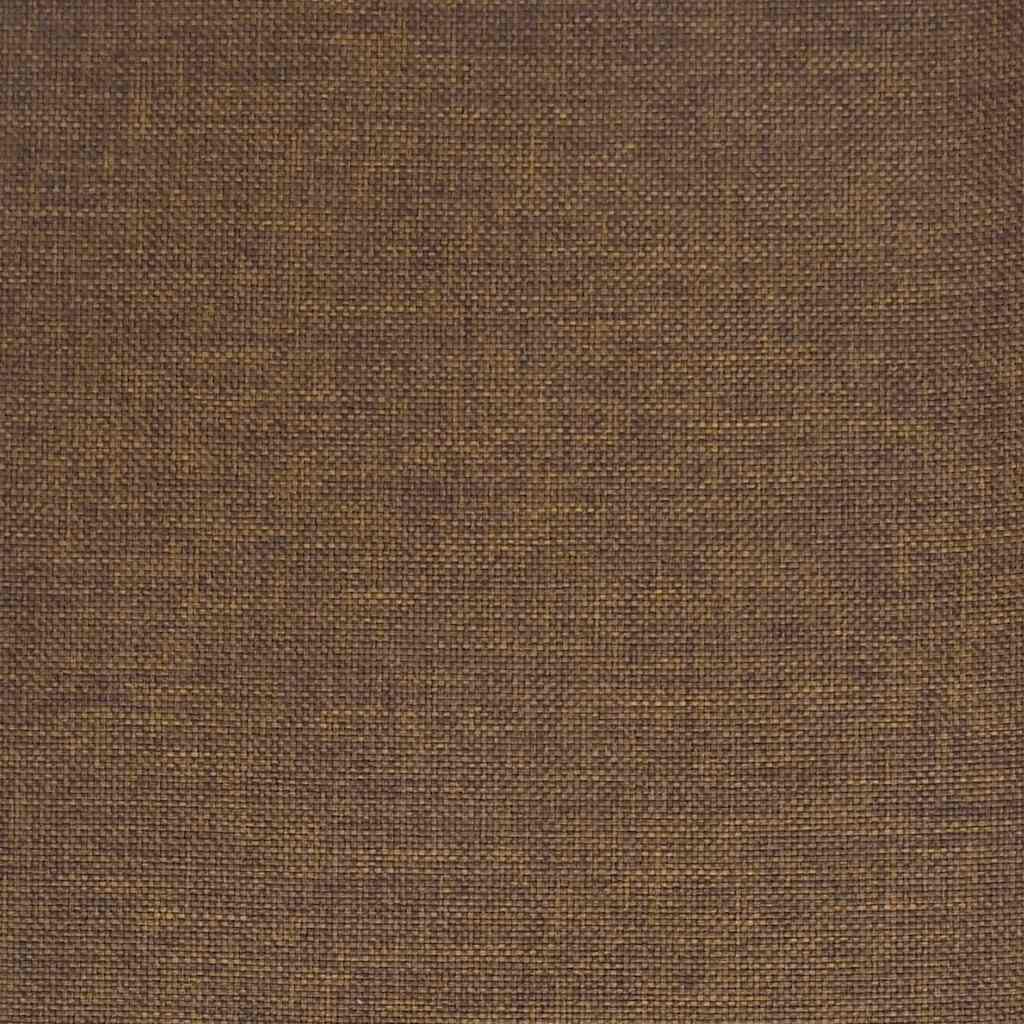 Chaise pivotante de bureau Marron Tissu - XIOS