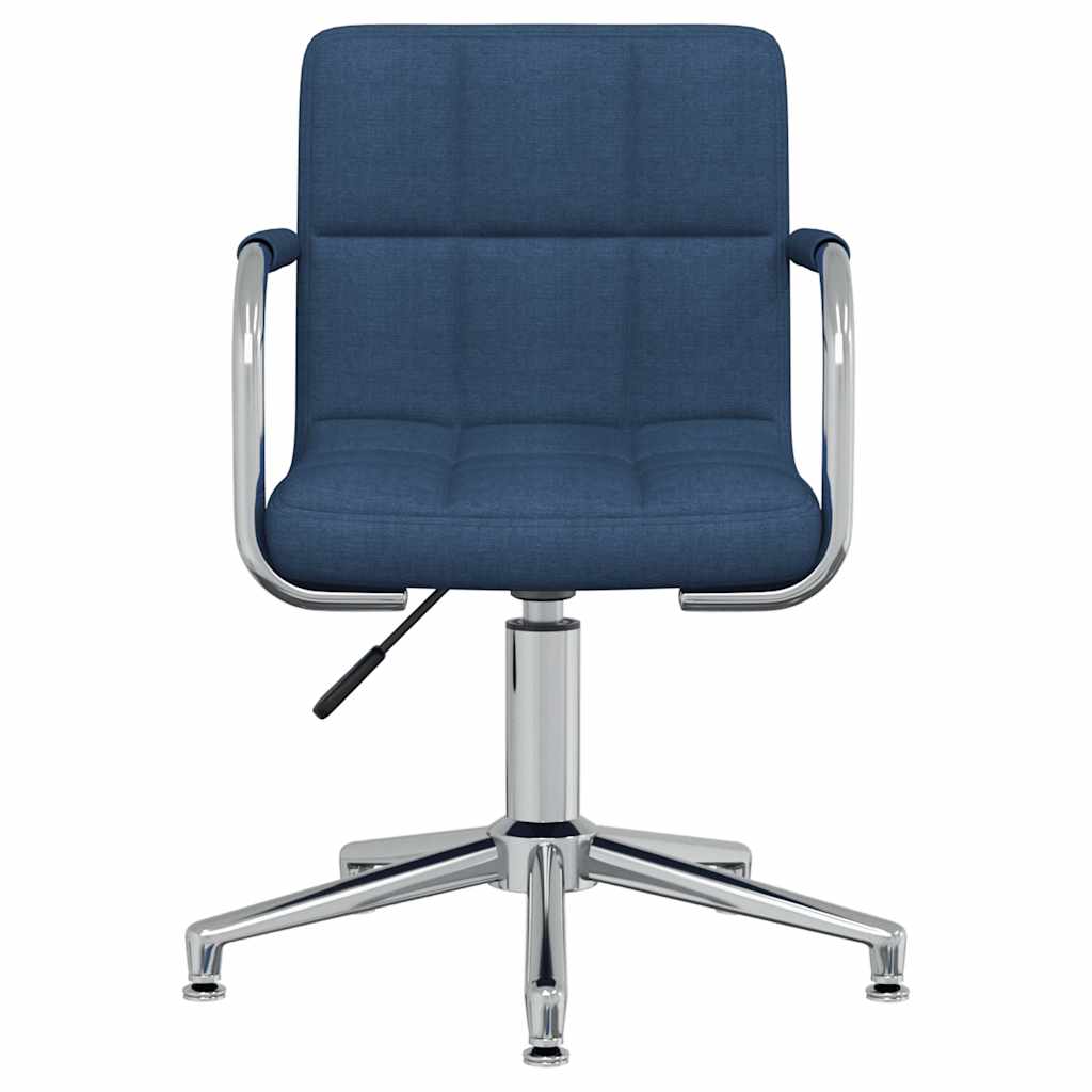 Chaise pivotante de bureau Bleu Tissu - XIOS