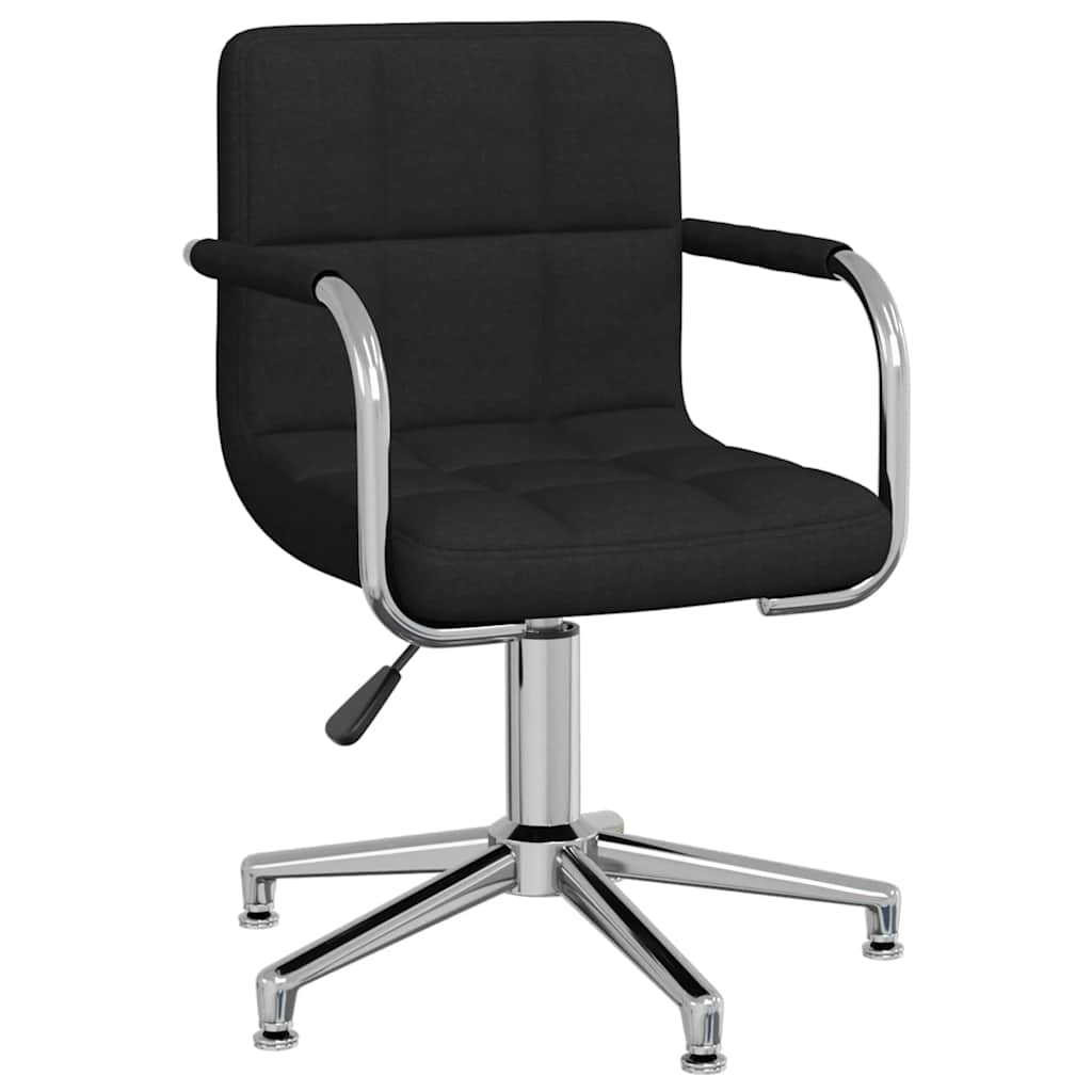 Chaise pivotante de bureau Noir Tissu - XIOS