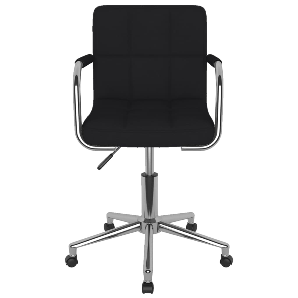 Chaise pivotante de bureau Noir Tissu - XIOS