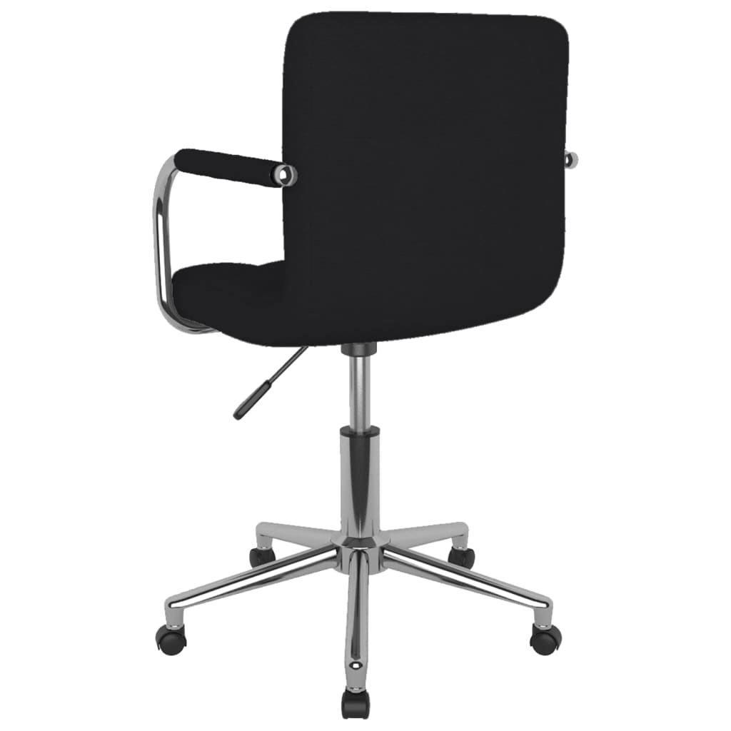 Chaise pivotante de bureau Noir Tissu - XIOS