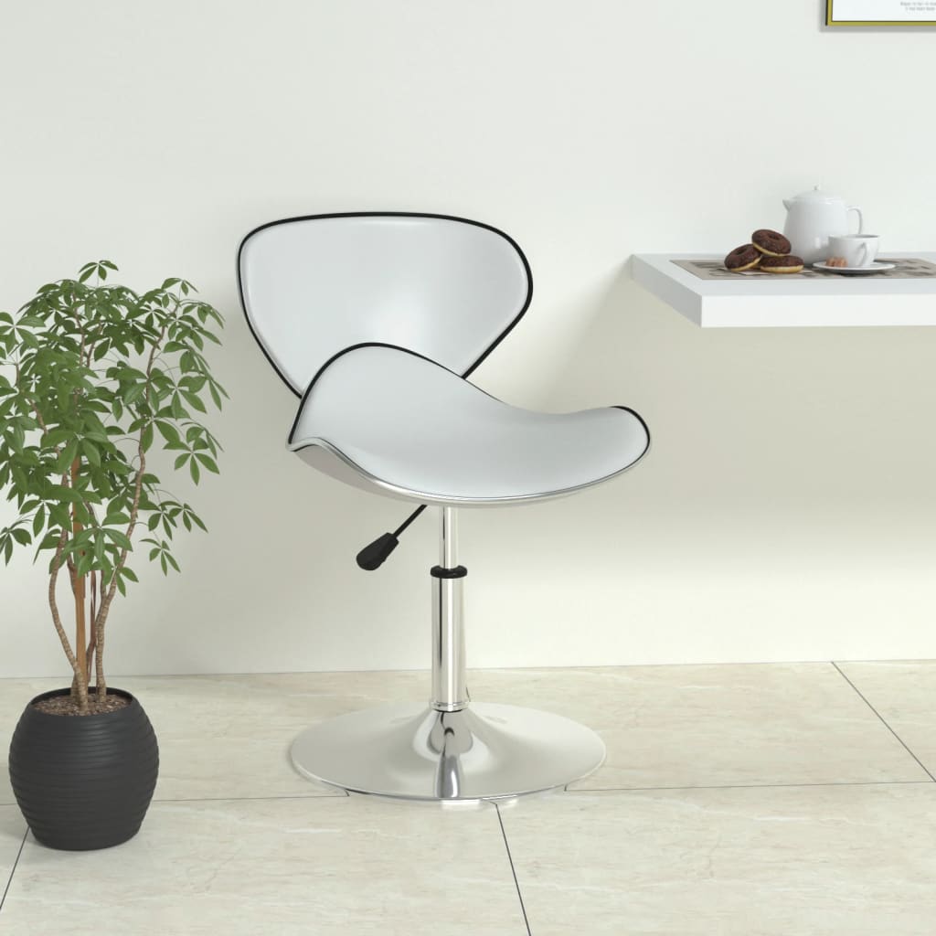 Tabouret de bar Blanc Similicuir - XIOS