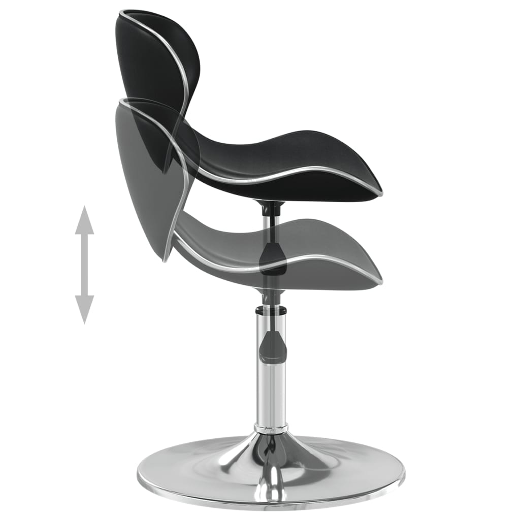 Tabouret de bar Noir Similicuir - XIOS