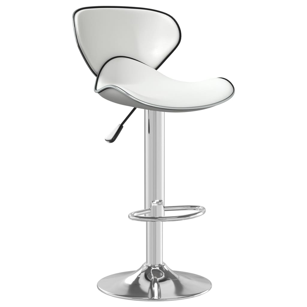Tabouret de bar Blanc Similicuir - XIOS