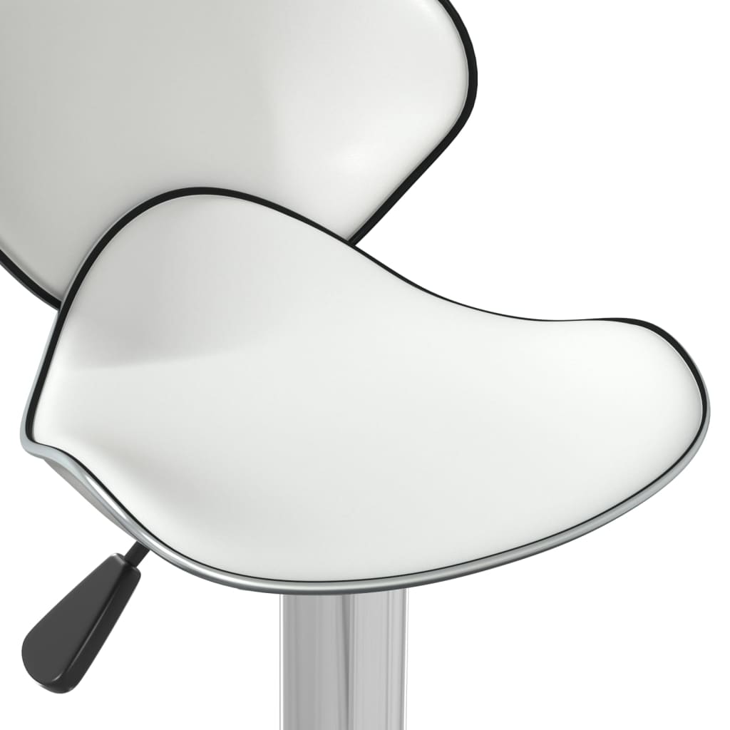 Tabouret de bar Blanc Similicuir - XIOS