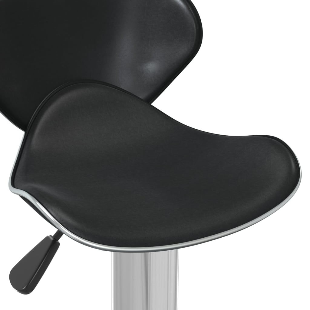 Tabouret de bar Noir Similicuir - XIOS