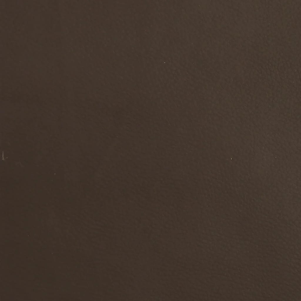 Tabourets de bar lot de 2 marron similicuir - XIOS