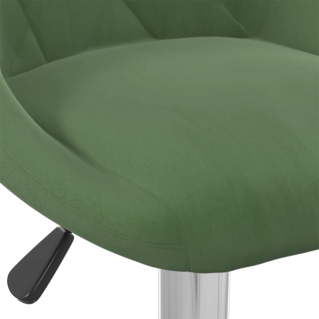 Tabouret de bar Vert foncé Velours - XIOS