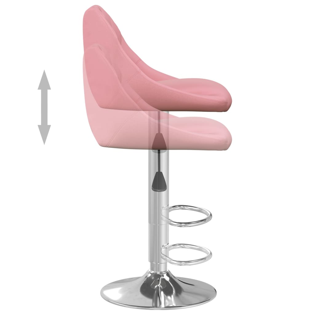 Tabouret de bar Rose Velours - XIOS