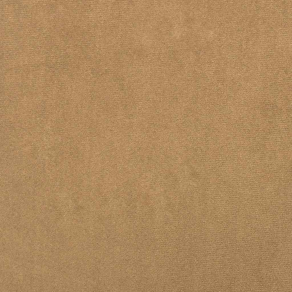 Tabouret de bar Marron Velours - XIOS