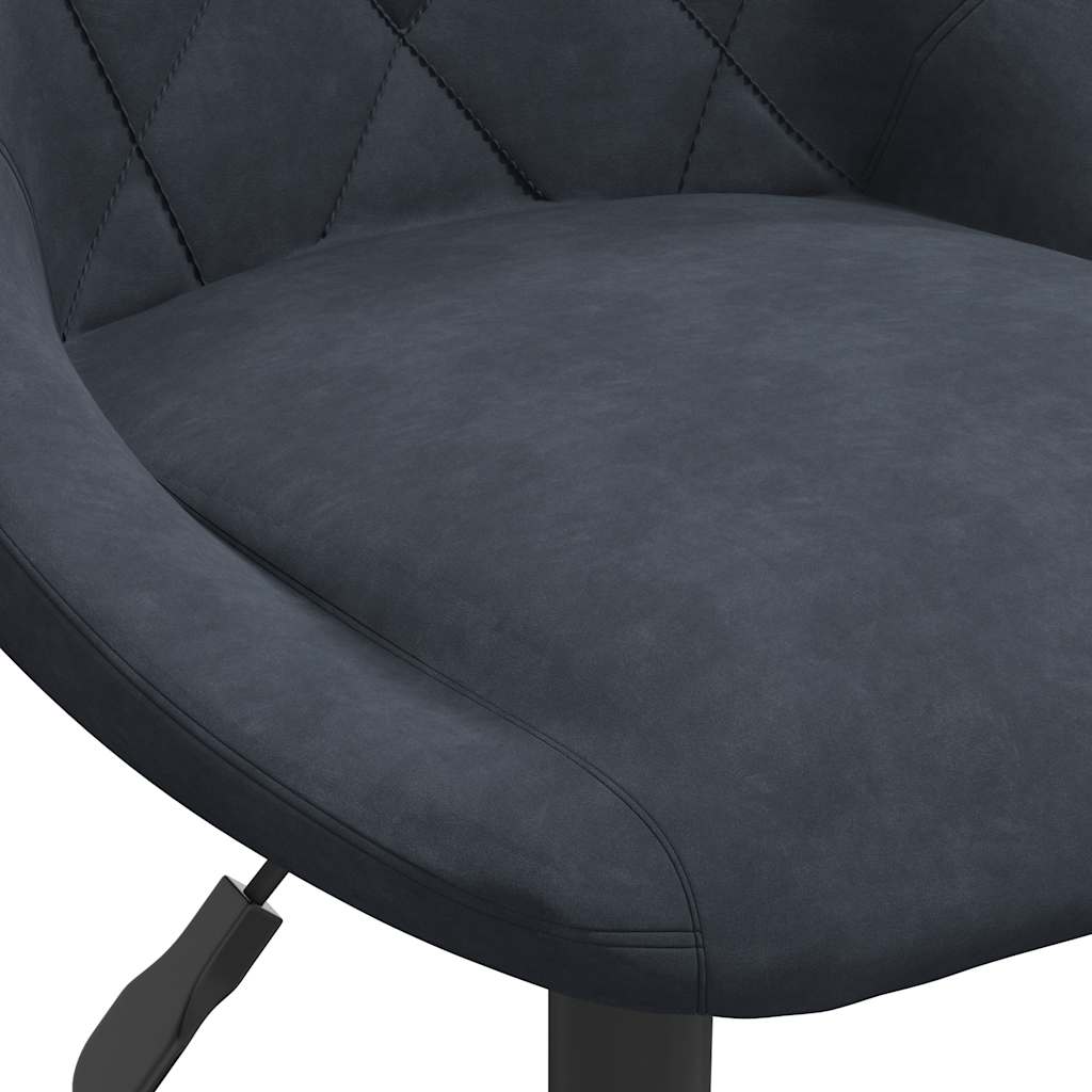 Tabouret de bar Gris foncé Velours - XIOS
