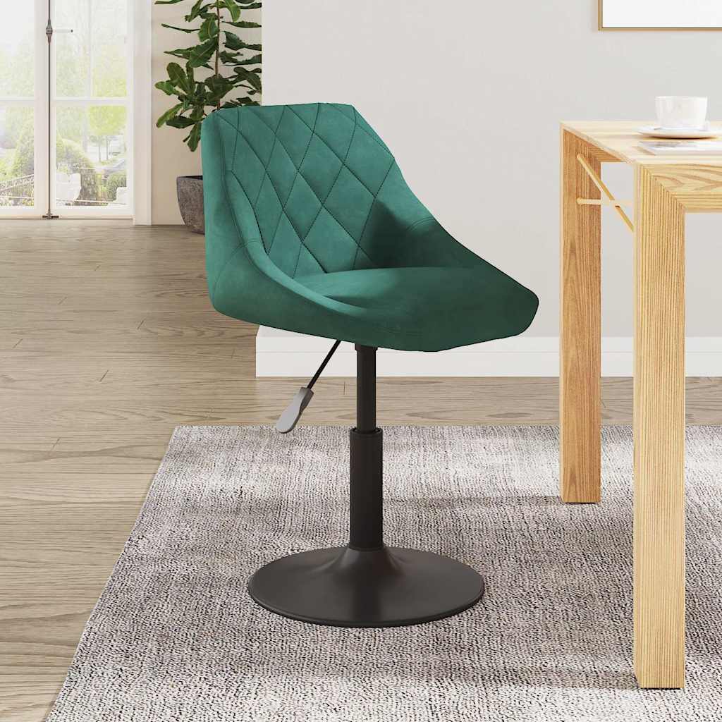 Tabouret de bar Vert foncé Velours - XIOS
