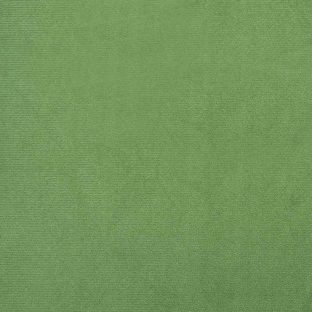Chaises pivotantes à manger lot de 2 vert clair velours - XIOS
