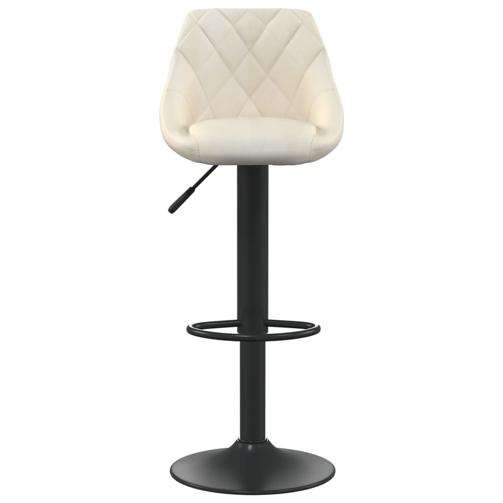 Tabouret de bar Crème Velours - XIOS
