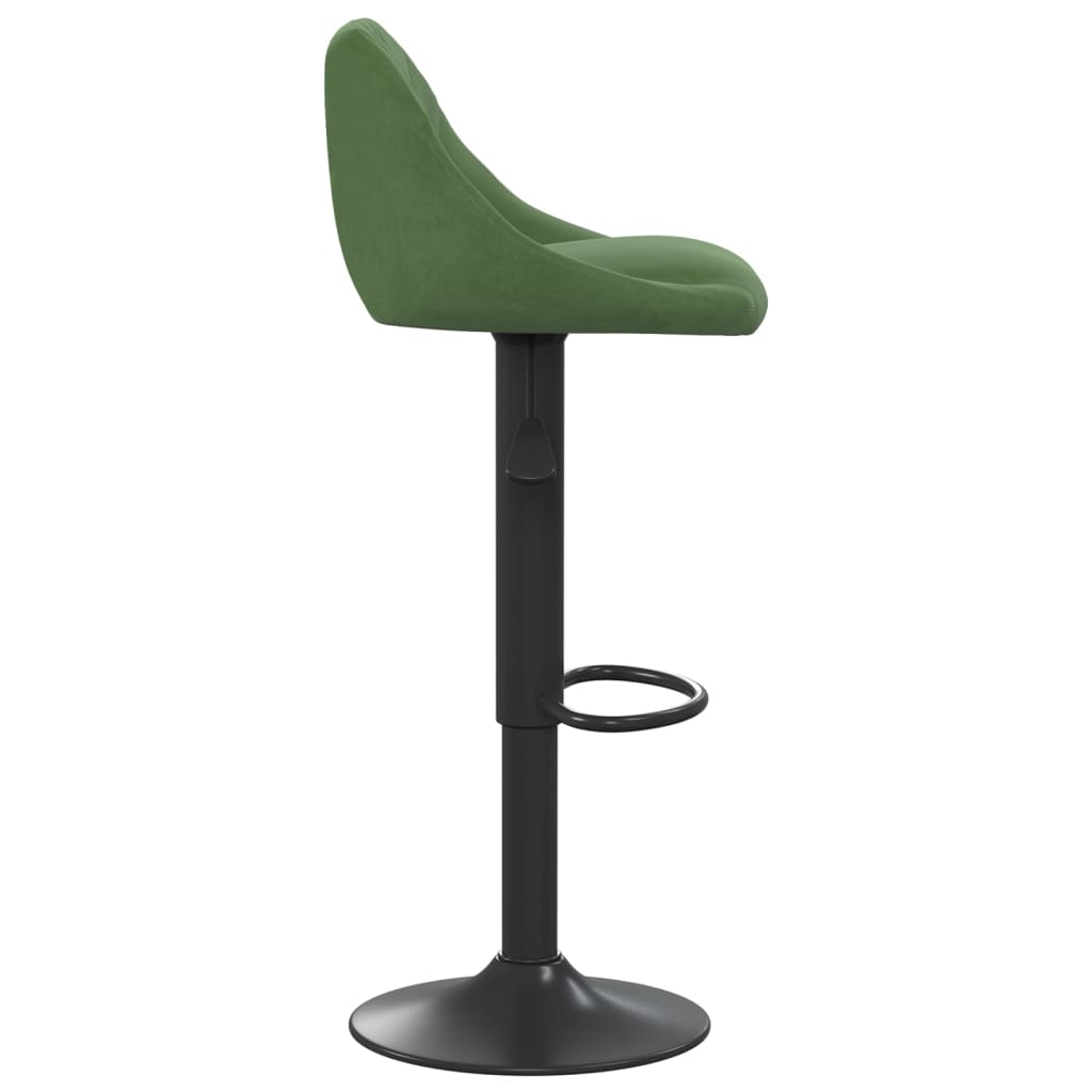 Tabouret de bar Vert foncé Velours - XIOS