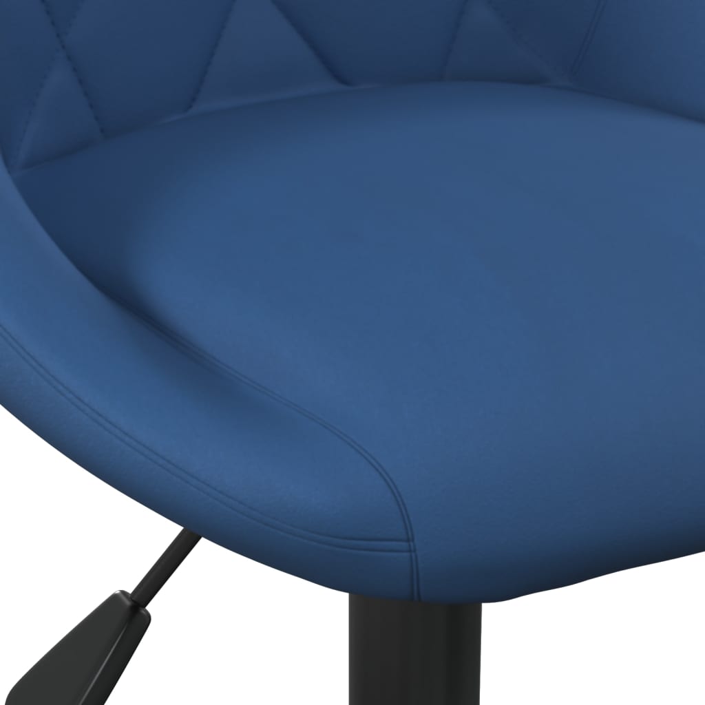 Chaise de salle à manger Bleu Velours - XIOS