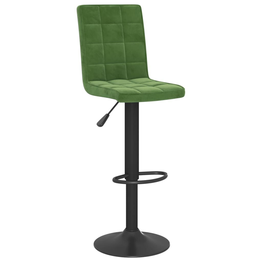 Tabouret de bar Vert foncé Velours - XIOS