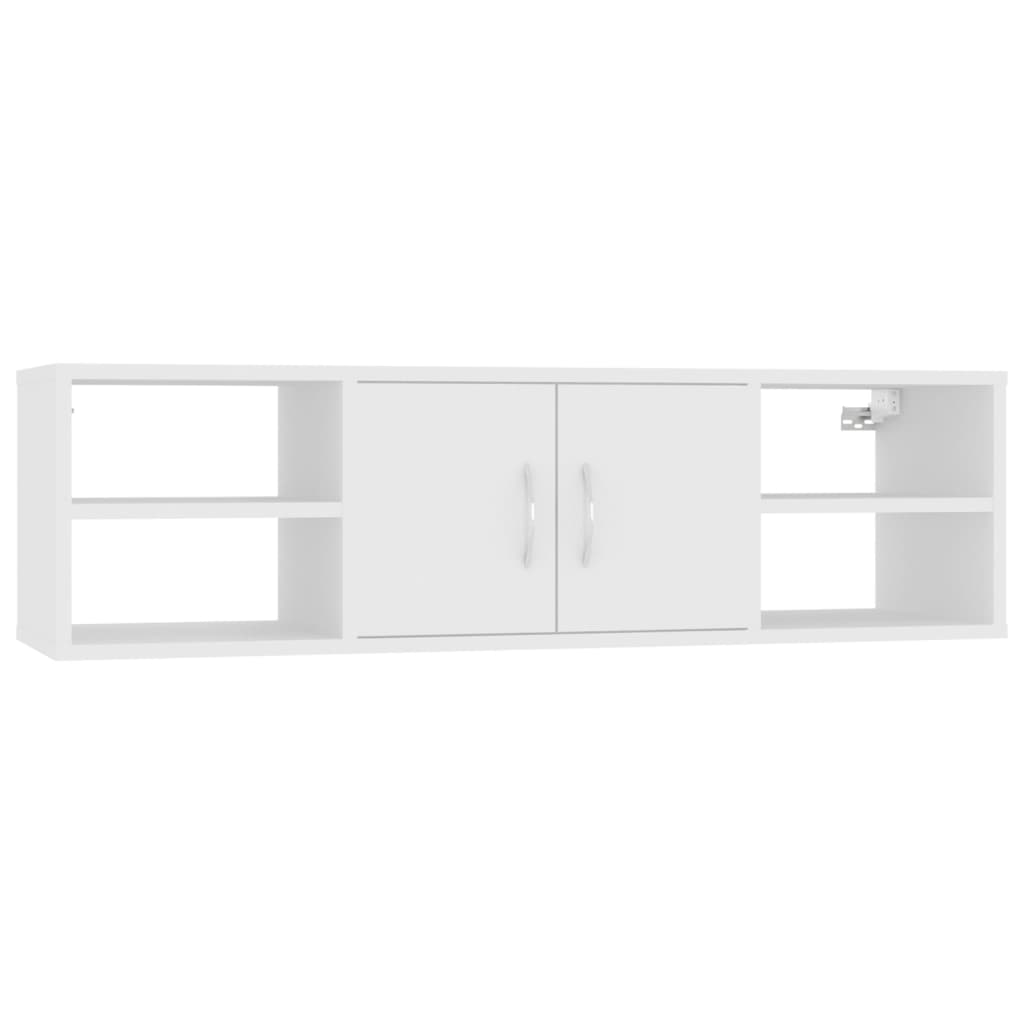 Étagère murale Blanc 102x30x29 cm Bois d’ingénierie - XIOS