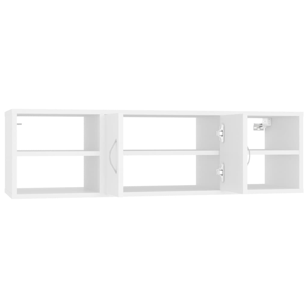 Étagère murale Blanc 102x30x29 cm Bois d’ingénierie - XIOS
