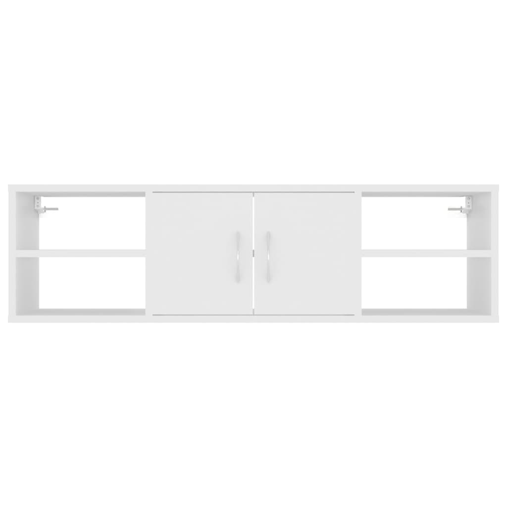 Étagère murale Blanc 102x30x29 cm Bois d’ingénierie - XIOS