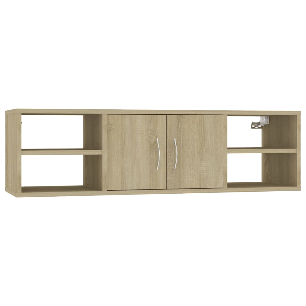Étagère murale Chêne sonoma 102x30x29 cm Bois d’ingénierie - XIOS