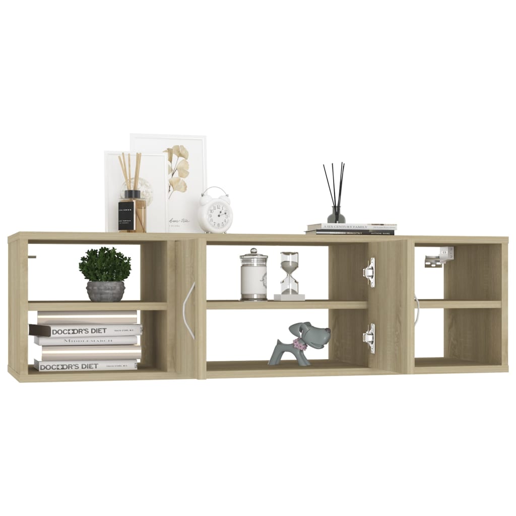 Étagère murale Chêne sonoma 102x30x29 cm Bois d’ingénierie - XIOS
