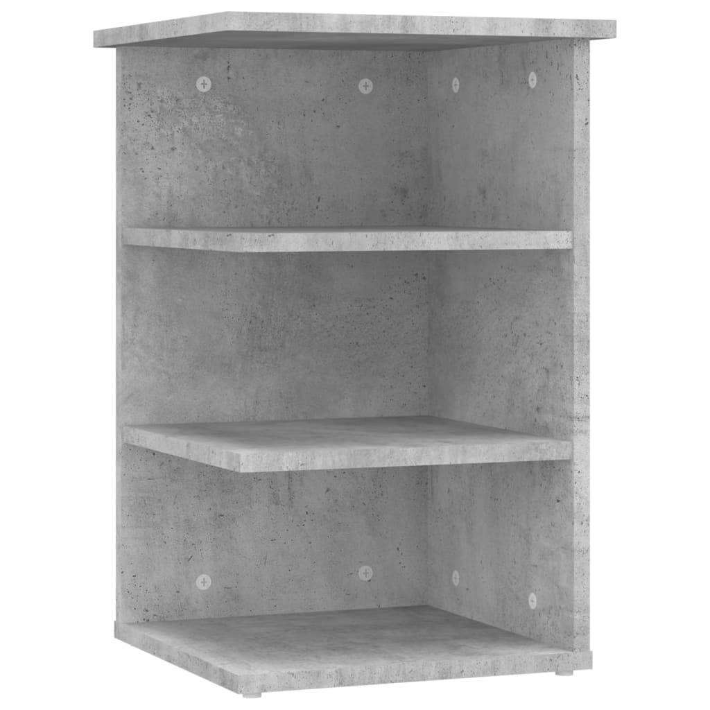 Armoire latérale Gris béton 35x35x55 cm Aggloméré - XIOS