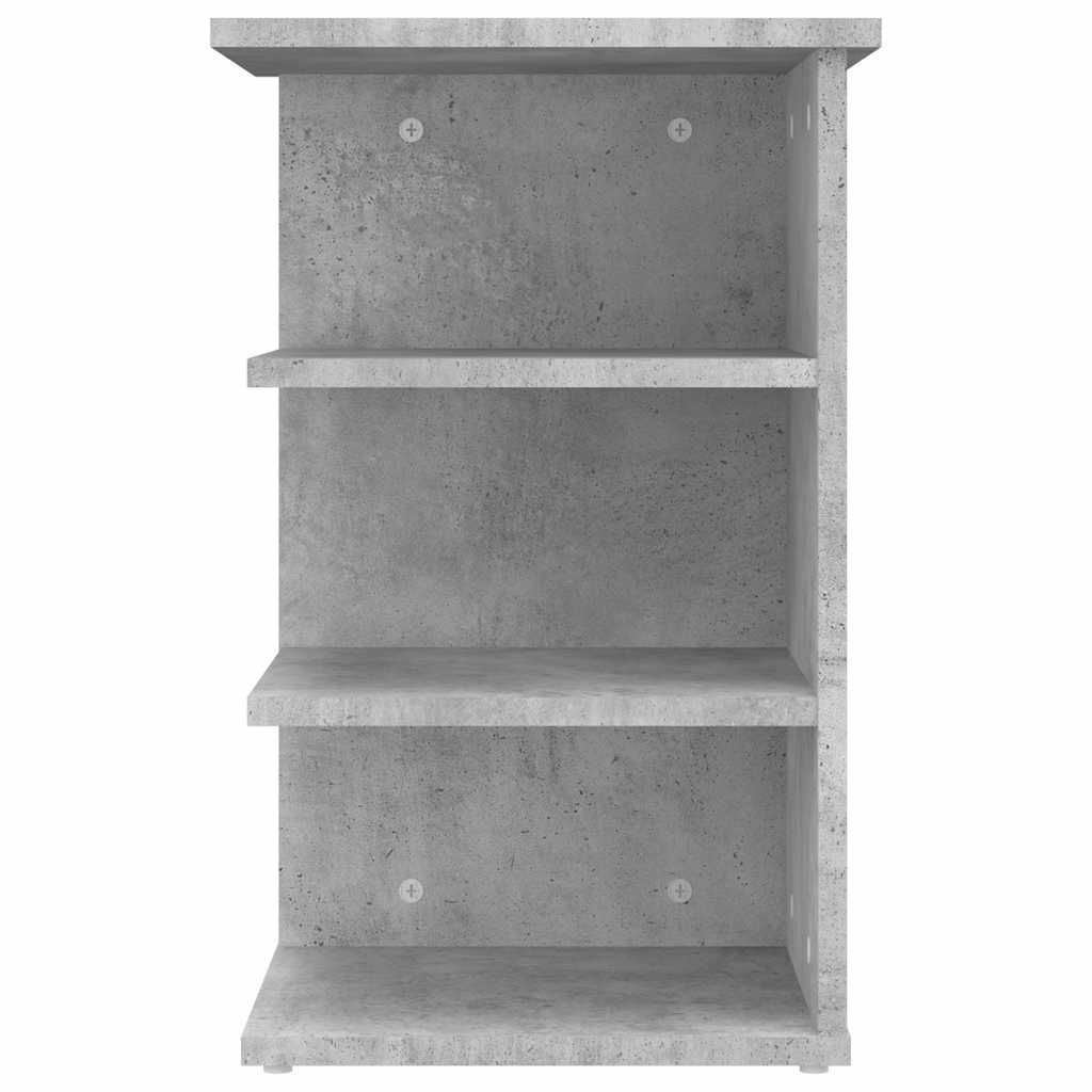Armoire latérale Gris béton 35x35x55 cm Aggloméré - XIOS
