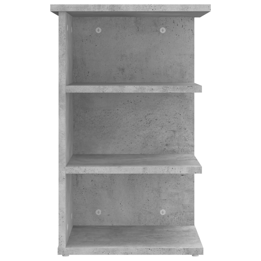 Armoire latérale Gris béton 35x35x55 cm Aggloméré - XIOS