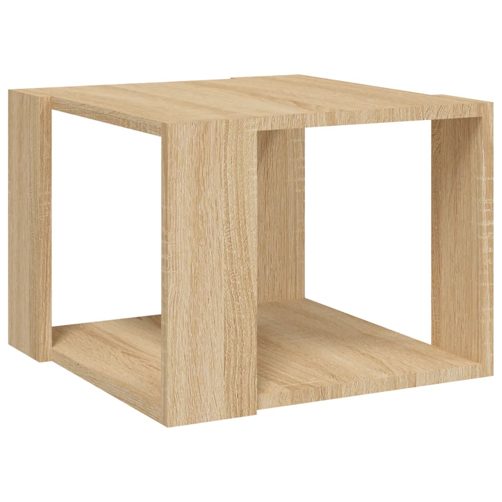 Table basse Chêne sonoma 40x40x30 cm Bois d'ingénierie - XIOS