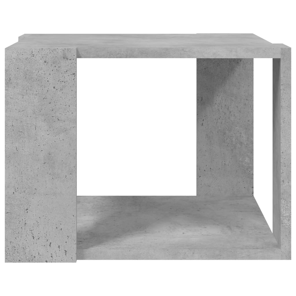 Table basse Gris béton 40x40x30 cm Bois d'ingénierie - XIOS