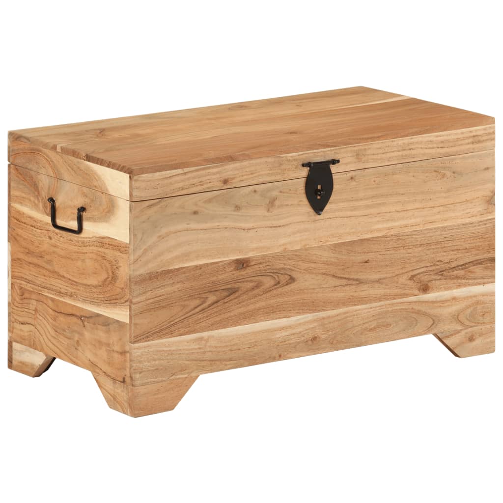Coffre de rangement Bois d'acacia solide - XIOS