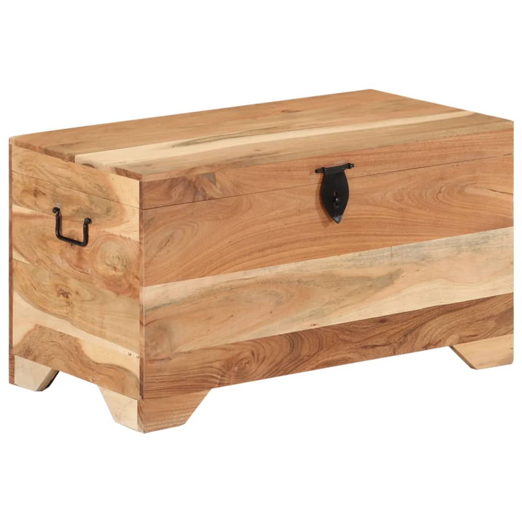 Coffre de rangement Bois d'acacia solide - XIOS