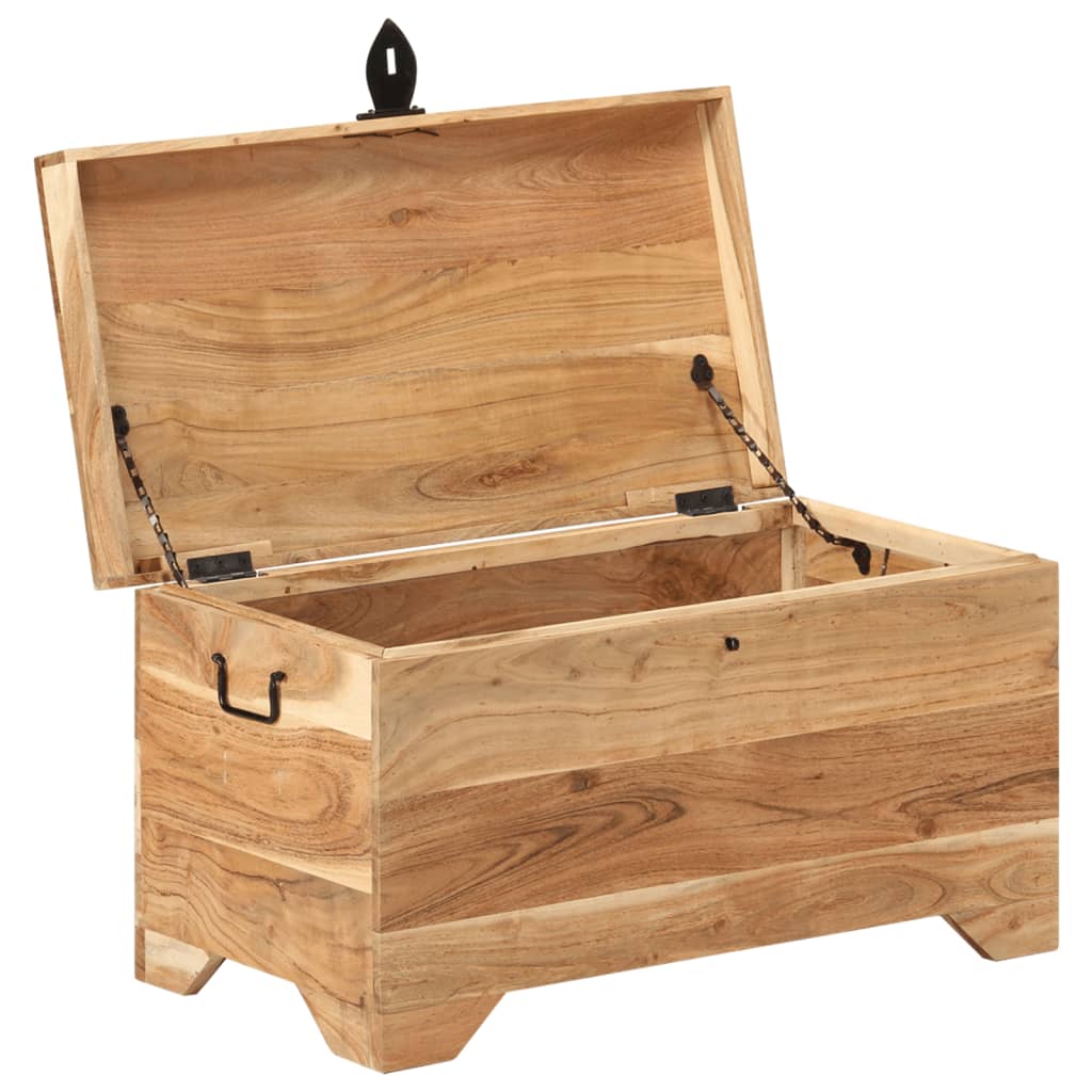 Coffre de rangement Bois d'acacia solide - XIOS
