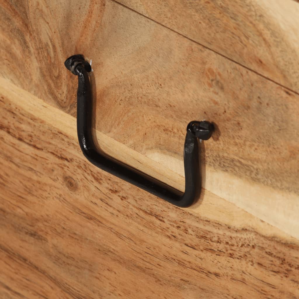 Coffre de rangement Bois d'acacia solide - XIOS