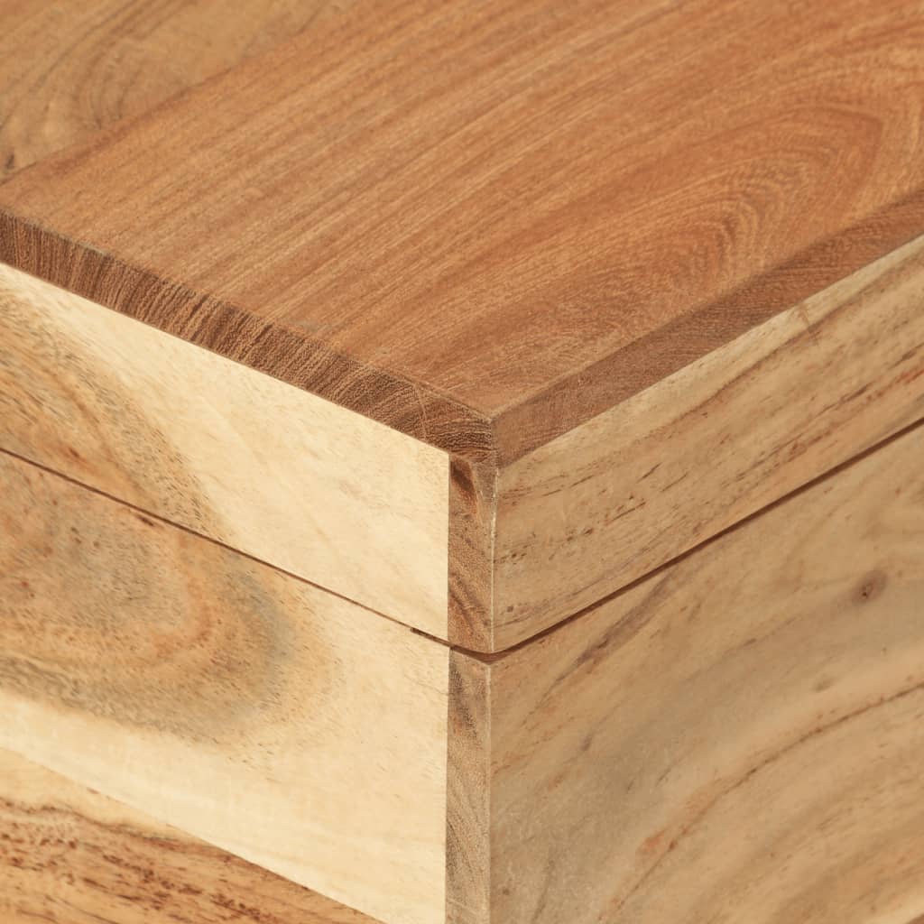 Coffre de rangement Bois d'acacia solide - XIOS