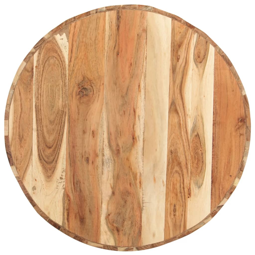 Table basse Ø65x31 cm Bois d'acacia solide - XIOS