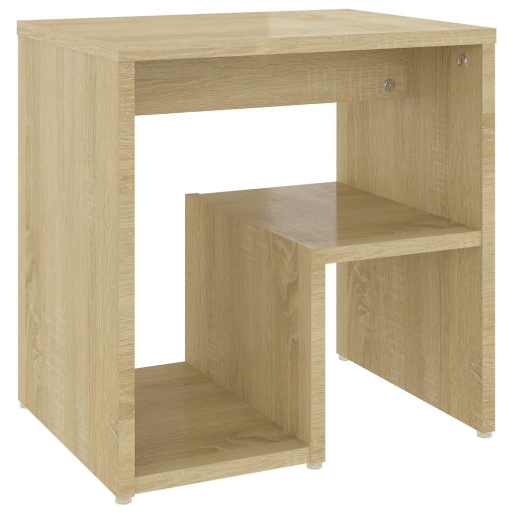 Table de chevet chêne sonoma 40x30x40 cm bois d'ingénierie - XIOS