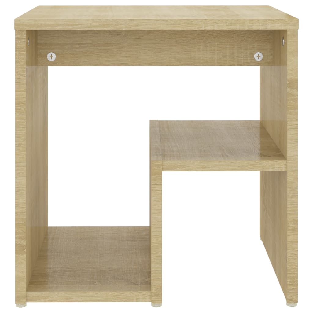 Table de chevet chêne sonoma 40x30x40 cm bois d'ingénierie - XIOS