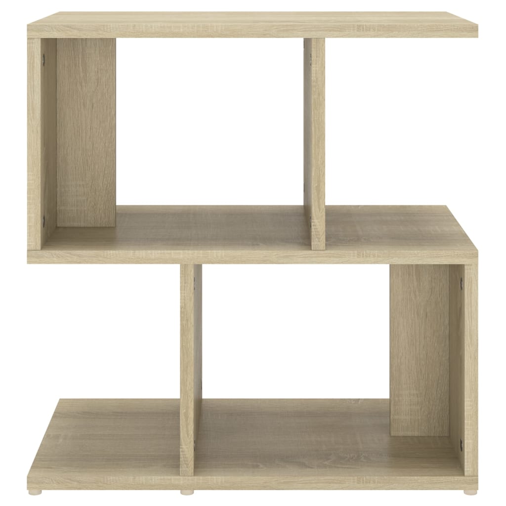 Table de chevet chêne sonoma 50x30x51,5 cm bois d'ingénierie - XIOS