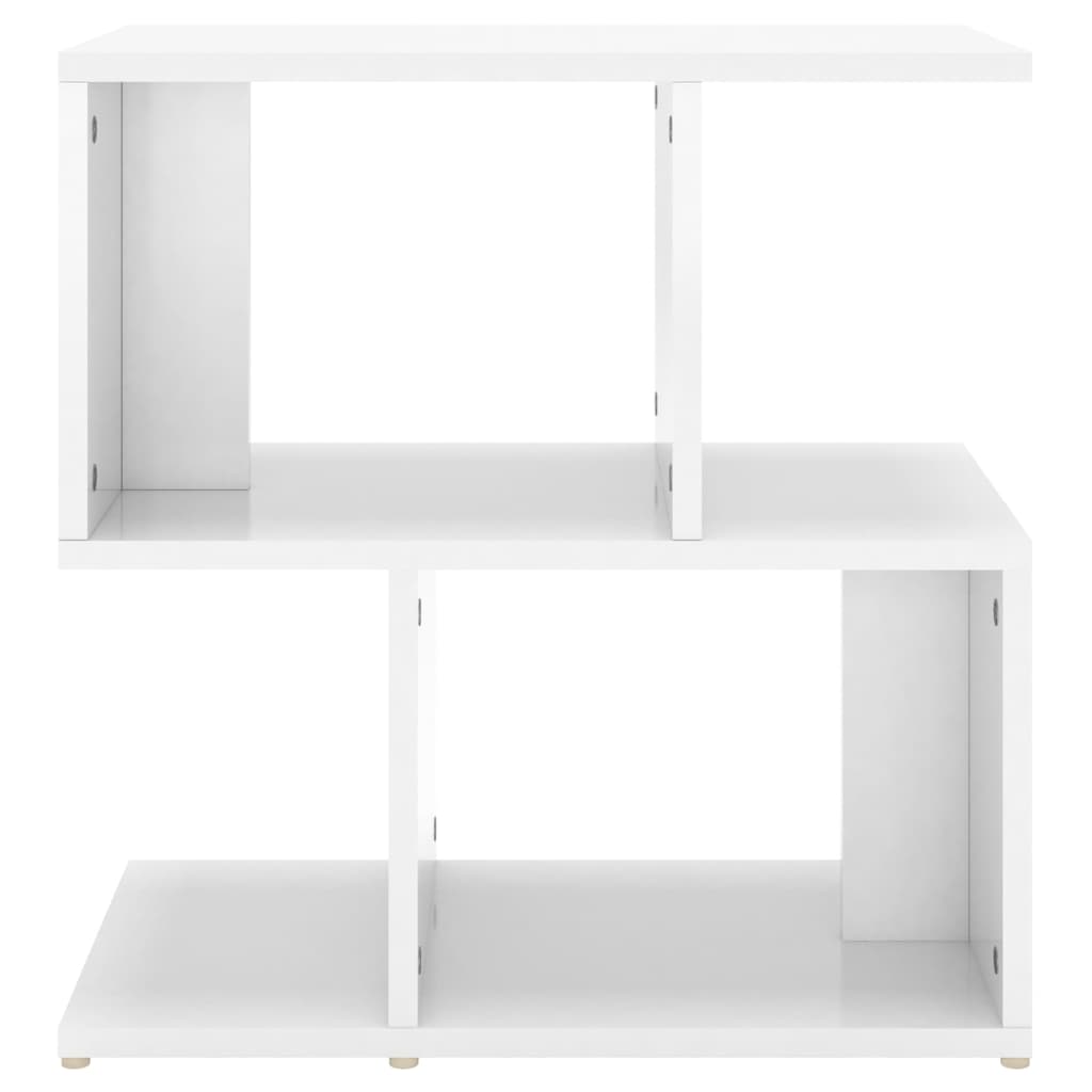 Tables de chevet 2 pcs blanc brillant bois d'ingénierie - XIOS